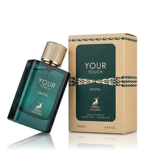 Flacon de parfum Your Touch Santal Maison Alhambra Eau de Parfum 100 ml unisexe original
