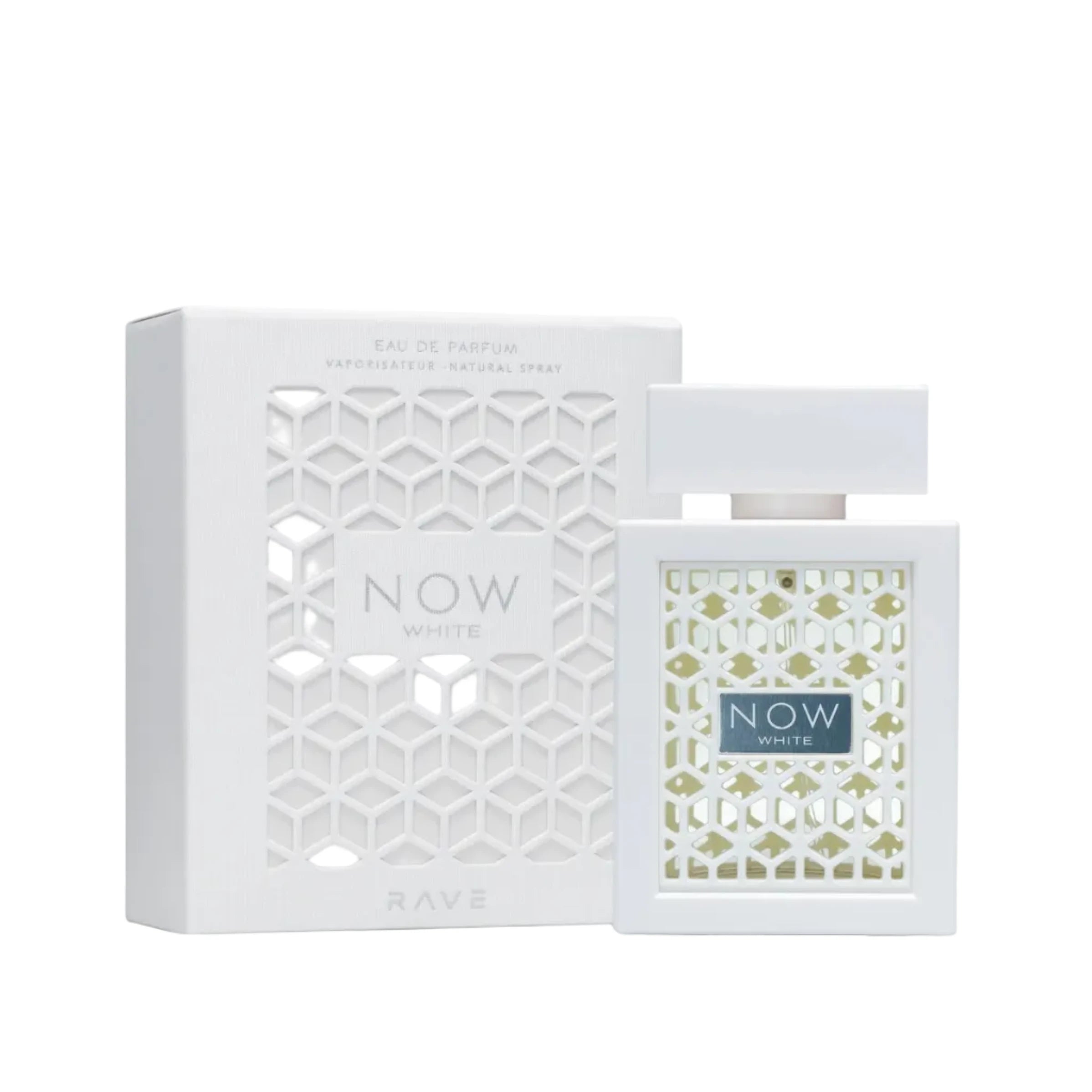 Rave Now White de Lattafa | Eau de Parfum 100ml - ELYSEA PERFUMES Maroc