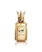 Flacon Hersh Lahab Alezz Oud Eau de Parfum 100 ml unisexe original, parfum aromatique boisé et épicé pour homme et femme au Maroc.