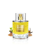 Flacon Whiskey Intense Fragrance World, parfum masculin aux accords de whisky, bois et épices, disponible au Maroc chez ELYSÉA Perfumes.
