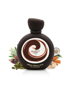 Flacon French Vanilla Latte Arabiyat Sugar, parfum oriental gourmand mixte aux notes de chocolat, cacao, cardamome et noix de coco, disponible au Maroc chez ELYSÉA Perfumes.