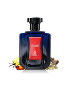 Flacon Moondrift Blue Intense Maison Alhambra Eau de Parfum 100 ml original pour homme, parfum aromatique frais aux notes de lavande, iris et musc au Maroc.
