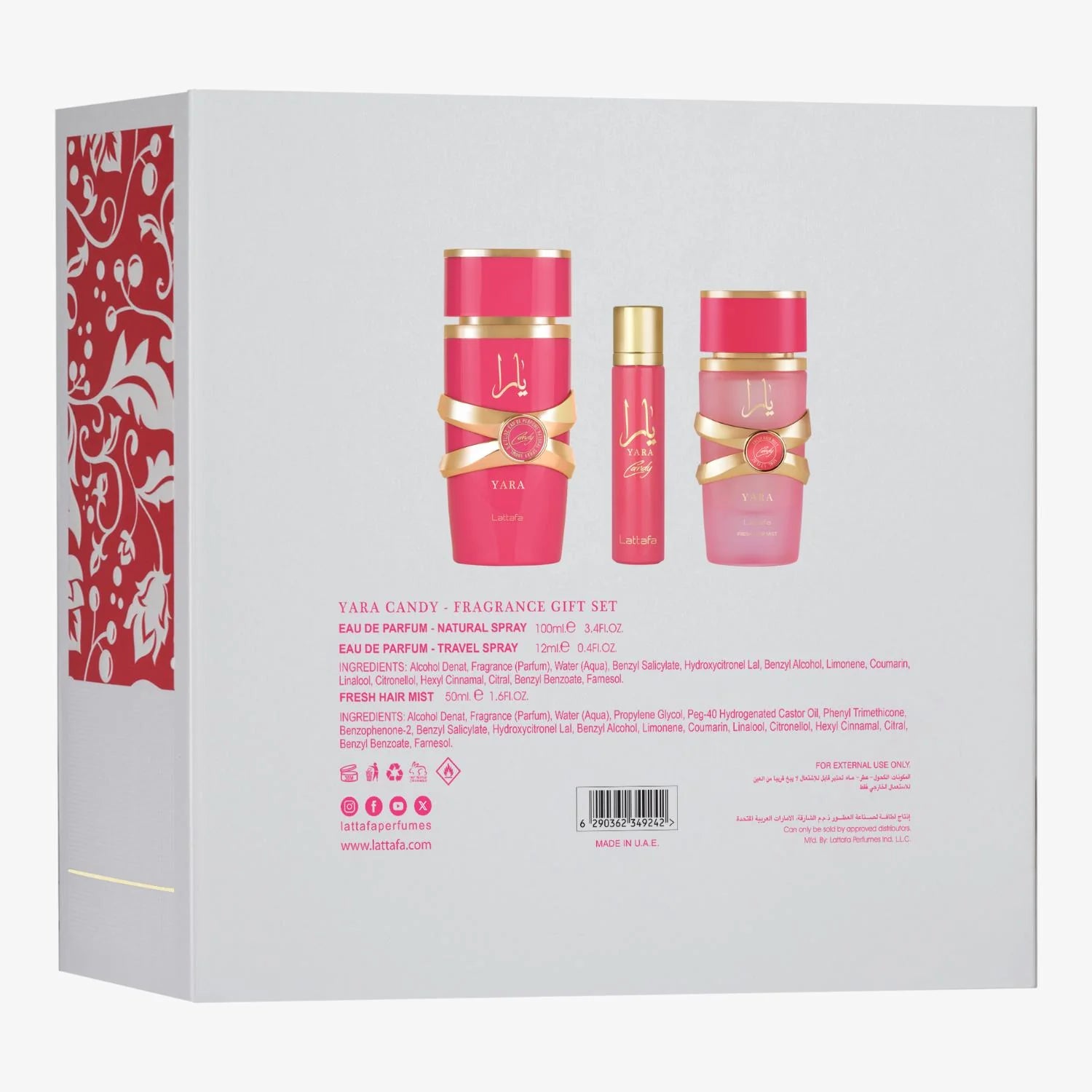 coffret YARA CANDY