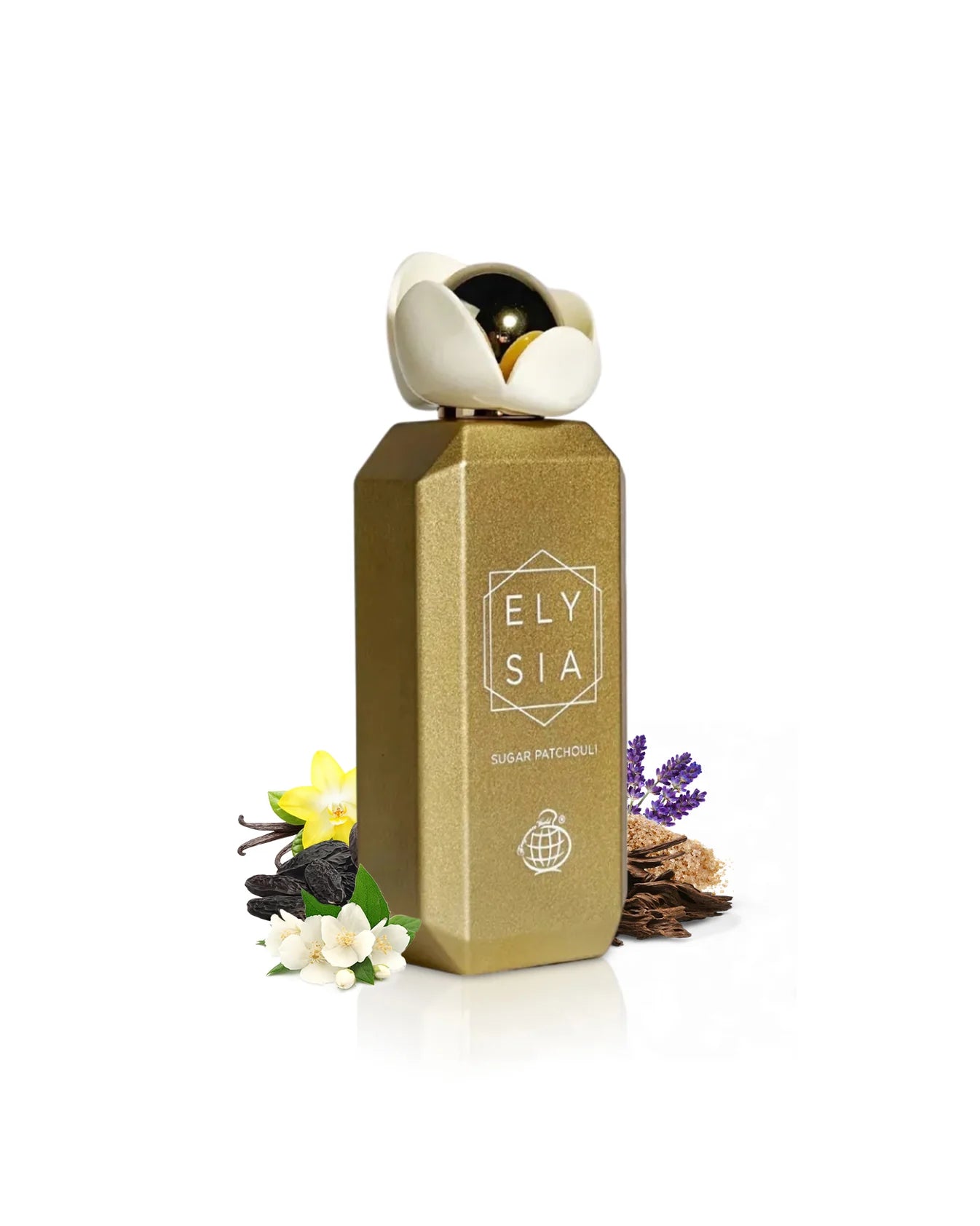 Parfum Elysia sugar patchouli - Fragrance World | EDP Femme 100ml