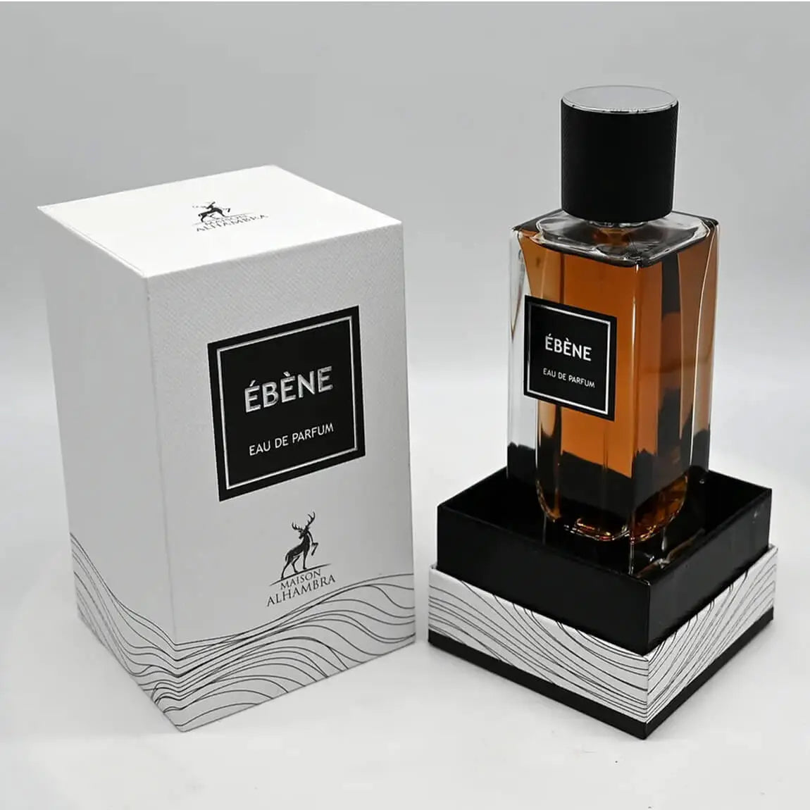 Flacon de parfum Ébène Maison Alhambra Eau de Parfum 90 ml unisexe original
