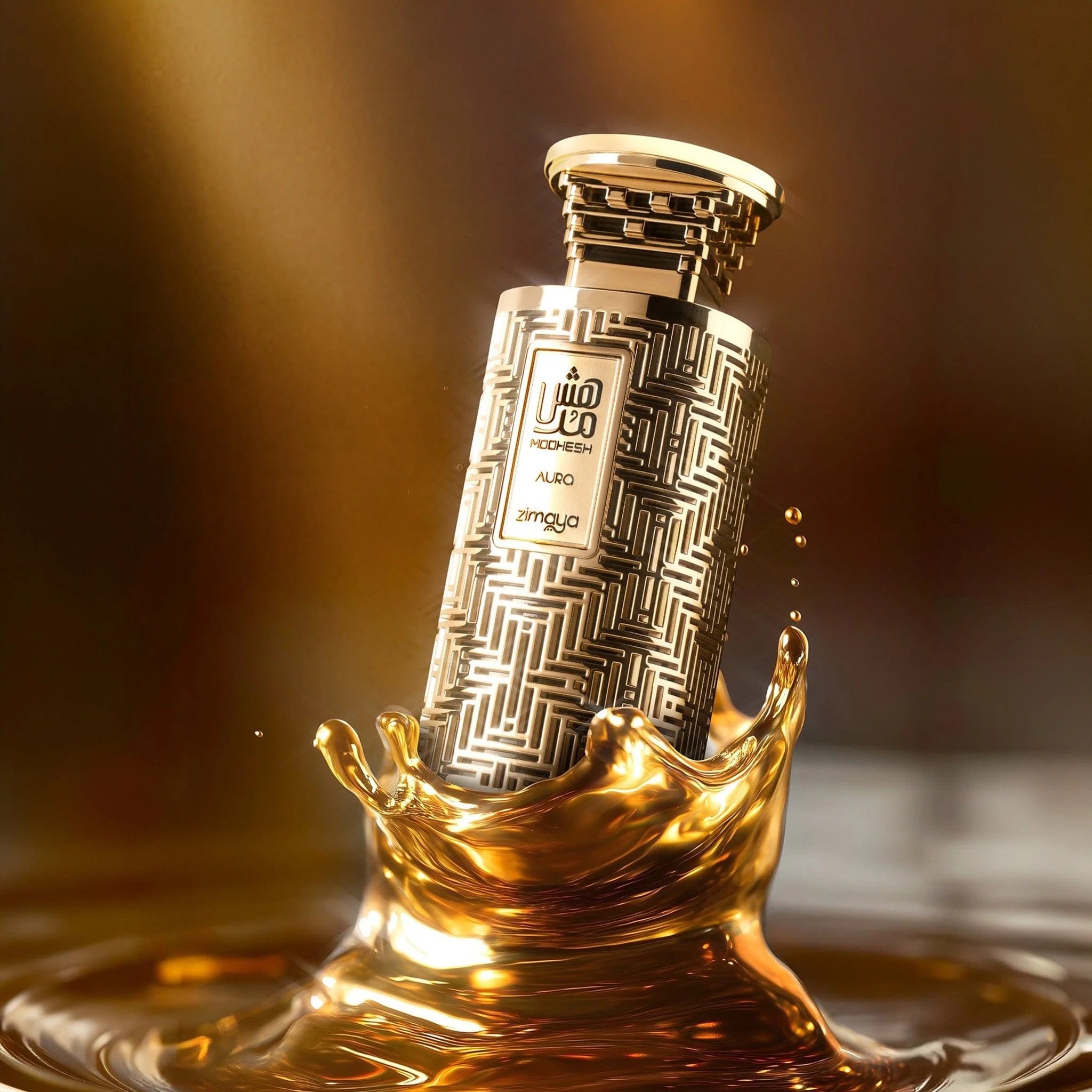 Flacon de parfum Modhesh Aura Zimaya Eau de Parfum 100 ml pour homme original
