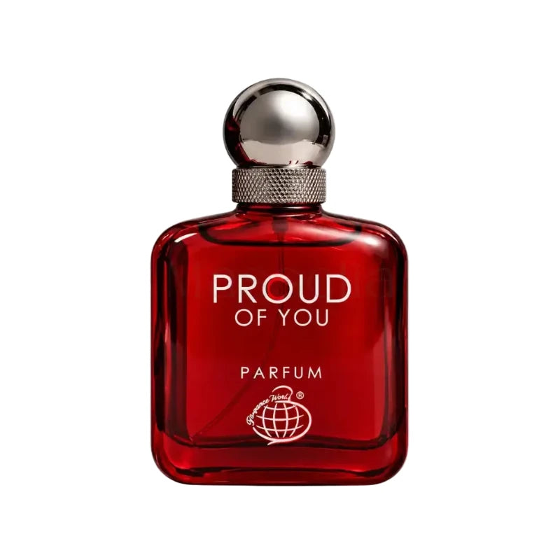 Flacon de parfum Proud Of You Parfum Fragrance World Eau de Parfum 100 ml pour homme original
